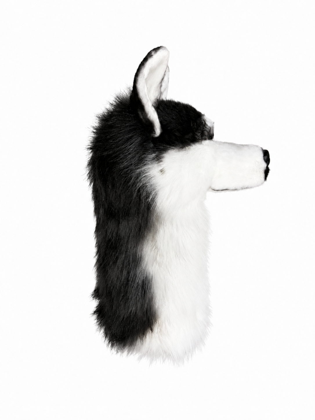 Siberian Husky Golf Head Cover | Plush Dog Driver Cover | Custom Color Option