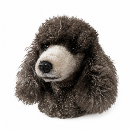 Gray Poodle Golf Driver Headcover, Plush Dog Club Cover for No.1 Wood