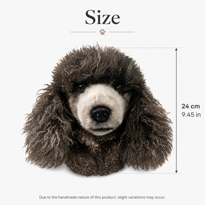 Gray Poodle Golf Driver Headcover, Plush Dog Club Cover for No.1 Wood