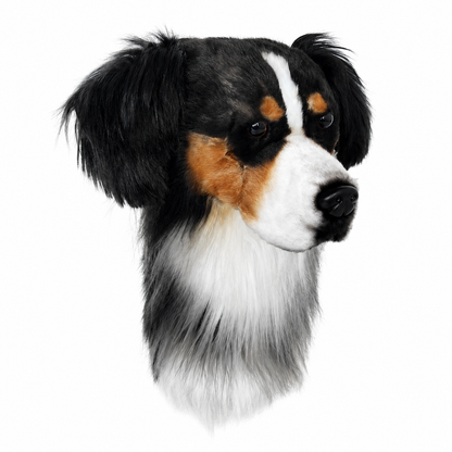 Bernese Mountain Dog Golf Head Cover | Plush Driver Club Cover | Custom Color Option