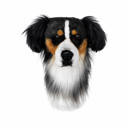 Bernese Mountain Dog Golf Head Cover | Plush Driver Club Cover | Custom Color Option