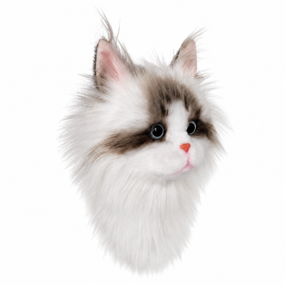 Ragdoll Cat Golf Head Cover | Realistic Plush Driver Cover | Custom Color Option