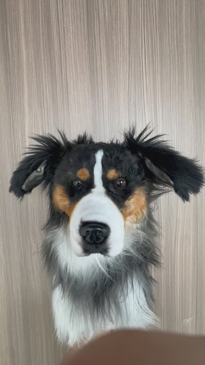 Bernese Mountain Dog Golf Head Cover | Plush Driver Club Cover | Custom Color Option